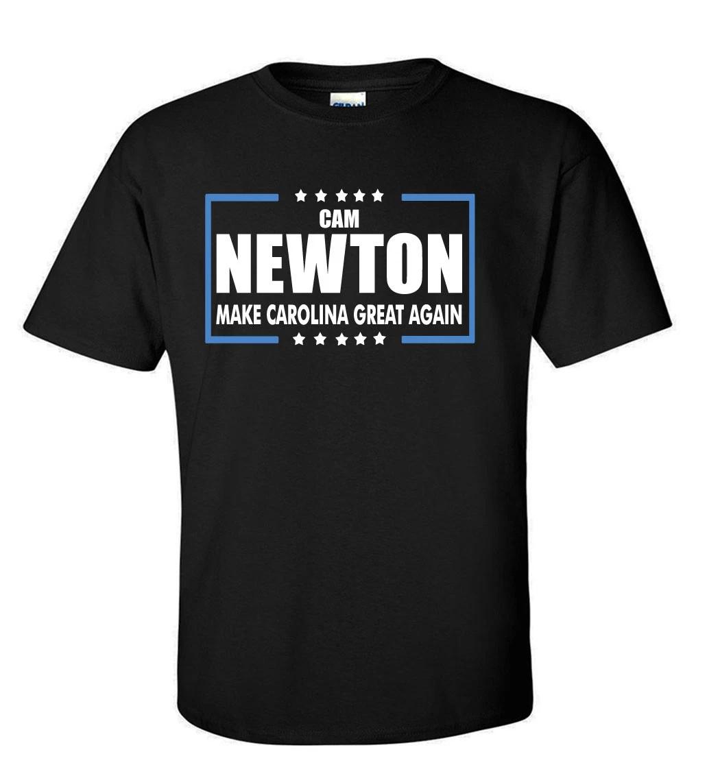 Cam Newton Carolina Panthers Make Carolina Great Again T-Shirt XS