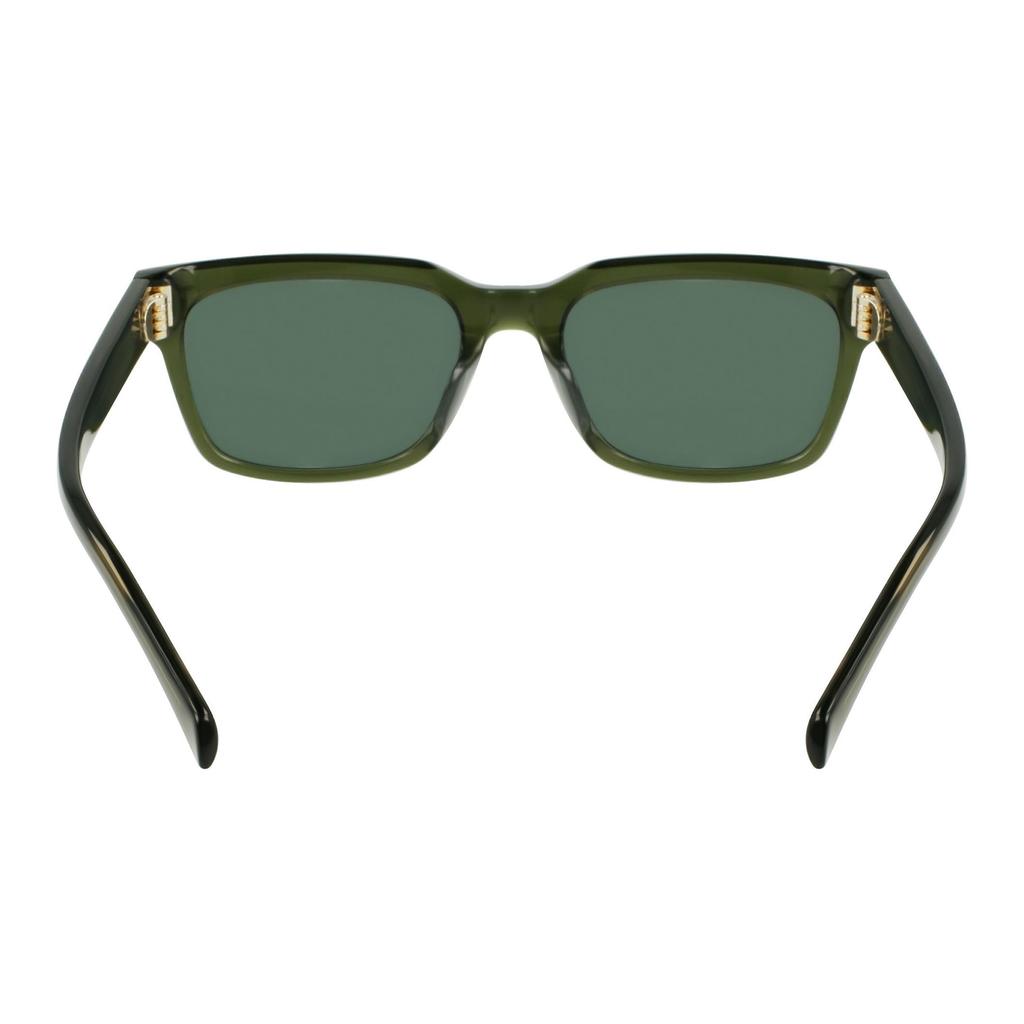Ferragamo Personality Narrow Frame Sunglasses Square UV Protection Unisex Sunglasses SF2043SLB