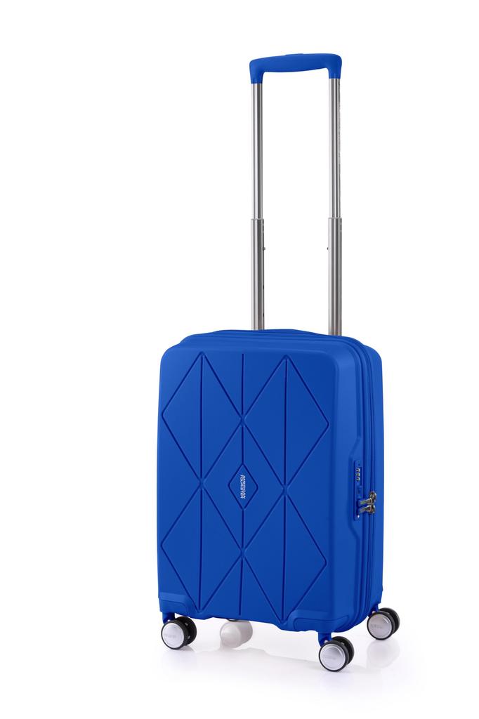 American Tourister Argyle Spinner 55/20 Suitcase, TSA Carry-On, Cobalt Blue, One Size