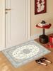 Bohemian Ethnic Style Crystal Velvet Carpet Coffee Table Mat Living Room Bedroom Soft Cozy Carpet Bedside Blanket