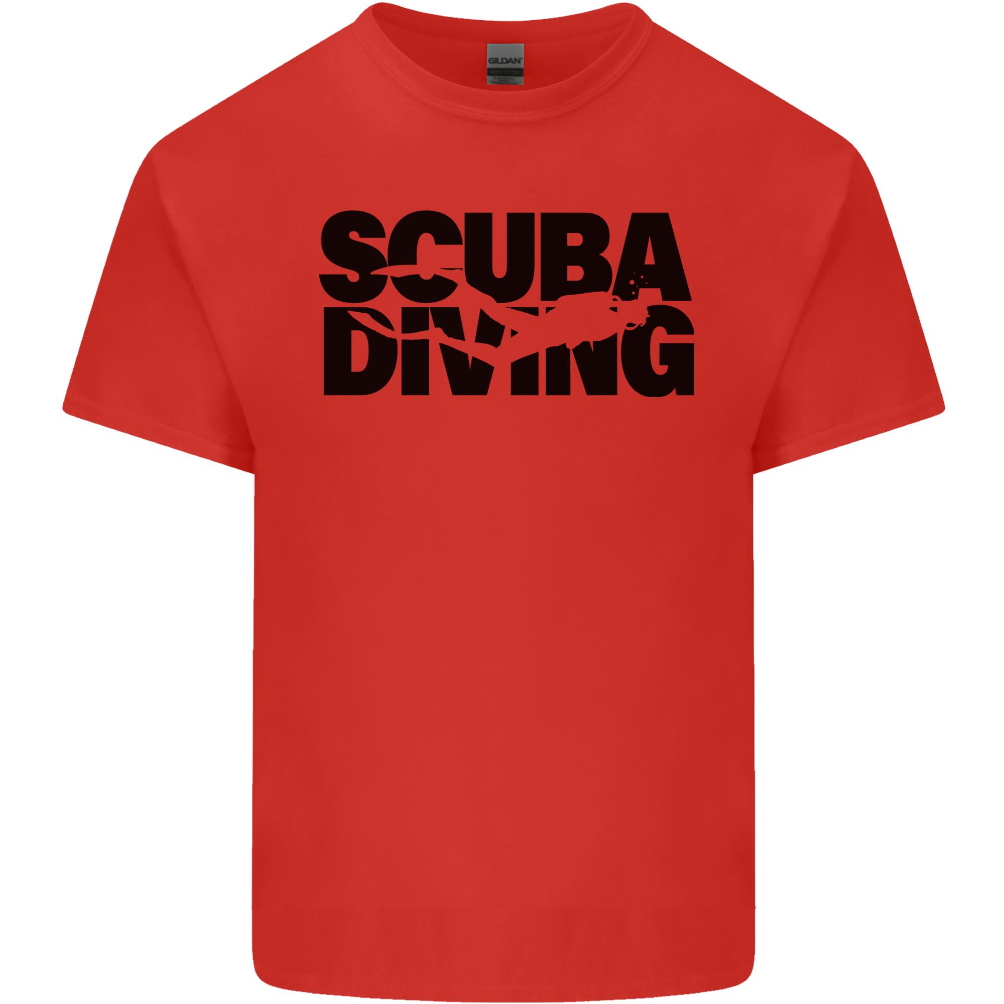 Diver Silhouette Scuba Diving Unisexs Light Cotton TShirt S