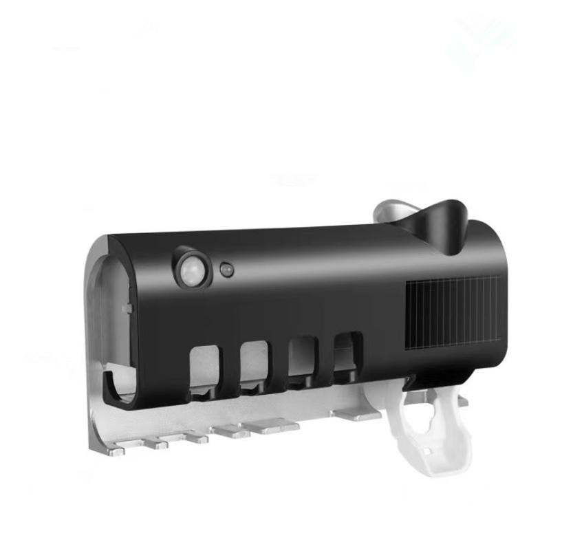 

Usb Recharge Automatic Toothpaste Dispenser Creative Wall Mount Smart Toothbrush Holder Squeezer For Family Shower Bathroom