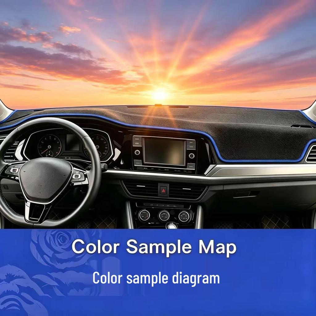 Nissan Altima 2007-2012 Anti-Glare Dashboard Sunshade Mat, Non-Slip Sun Protection