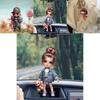 Car Mirror Hanging Acrylic Decorative Girl Series Cartoon Style For Vehicle Interior Decor