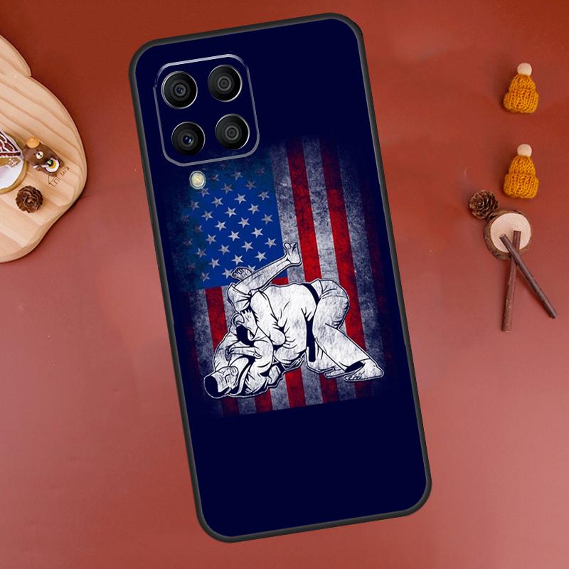 BJJ Brazilian Jiu Jitsu Case For Samsung Galaxy M32 M12 M52 M21 M31 M15 M55 M56 M36 M16 M06 M13 M33 M53 M14 M34 M54