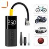 Bomba de ar para pneu de carro, mini compressor de ar portátil, fio, bomba inflável de alta pressão, inflador de pneus para carro, bicicleta, bolas