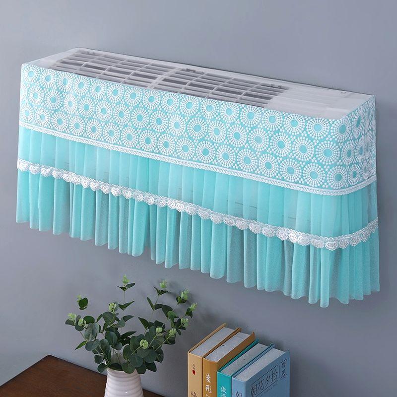 

2025 Machine Does Not Take Air Conditioner Windshield Dust Cover Cover Anti-Direct Blowing Cover Fabric Board Gauze Kerchief Cold Air Hanging Gree Green Suitable for 86-95cm(1.5-2p) + inner cover