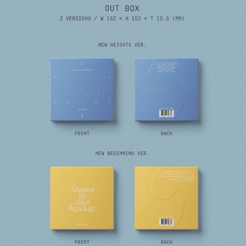 Seventeen   4. Repackaged Album Sector 17