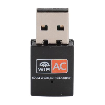 AC600 USB WiFi Adapter for PC Nano Support 802.11ac 2.4G 5G Dual Band Wireless Network Transceiver