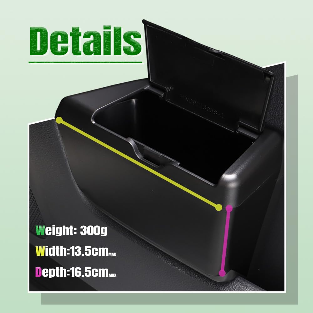 Noah 90 Voxy 90 Series Trash Dust Box, Storage Box, With Lid, For