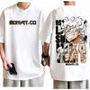 One Piece Luffy Gear 5 Nika Harajuku TShirt Men 100 Cotton Anime Graphic Tee Crew Neck Short Sleeve Casual Streetwear Top