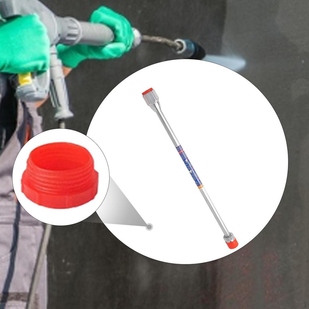 Airless Sprayer Extension Pole Rod Replace Extention Wands, with Guard for
