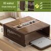 Bamboo Tatami Folding Coffee Table, Japanese-Style Low Table for Windows & Balconies