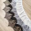 2M Floral Embroidery Lace Bearded Edge Handmade Hollowed Out Lace Sewing Material Lace Trim Wedding Embroidery Home Decor