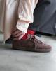 Adidas Originals Samba OG Size Shadow Brown Sneakers, Unisex, Low-Cut Lace-Up Shoes, 28.0cm (JI3211), (JI3211)