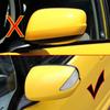 For Honda FIT JAZZ 2009-2013 Car Replacement Rearview Side Mirror Cover Wing Cap Exterior Rear View Door Case Trim Shell Housing