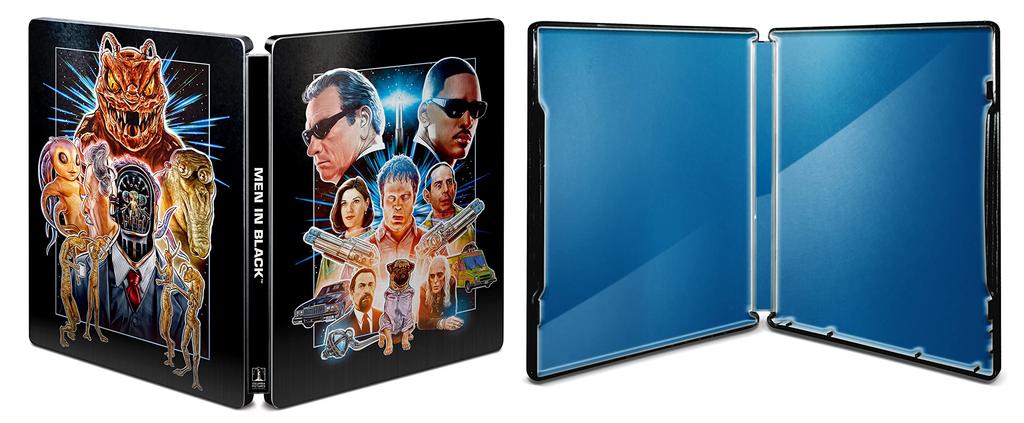 Men in Black 25th Anniversary Edition 4K ULTRA HD Set Steelbook Edition Press Limited ULTRA HD & Blu-ray (First Edition) [4K + Blu-ray][Steelbook]