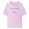 Skechers Comfortable Loose Fit Printed Breathable Short Sleeve T-Shirt Women Tops Light-Pink L225W160-03JG