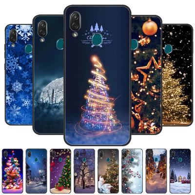 Kerst geschilderde hoes voor ZTE Blade V10 Vita hoesje zachte telefoonhoes voor ZTE Blade A3 2019 L8 L9 L210 A51 A31 Lite A5 2020 Capa