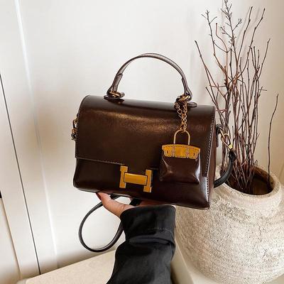 2025 High-End Fashion Square Crossbody Bag for Women: Light Luxury, Versatile, Trendy Single Shoulder Design