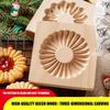 Premium Beechwood Cookie Molds For Healthy Baking With Smooth Finishes And Easy Releases Perfect For Family Kitchen