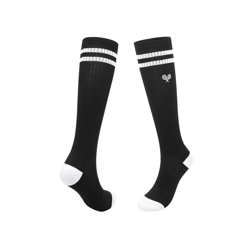 2026 summer professional towel bottom tennis socks men's and women's sweat-absorbing non-slip sports socks cotton medium tube socks