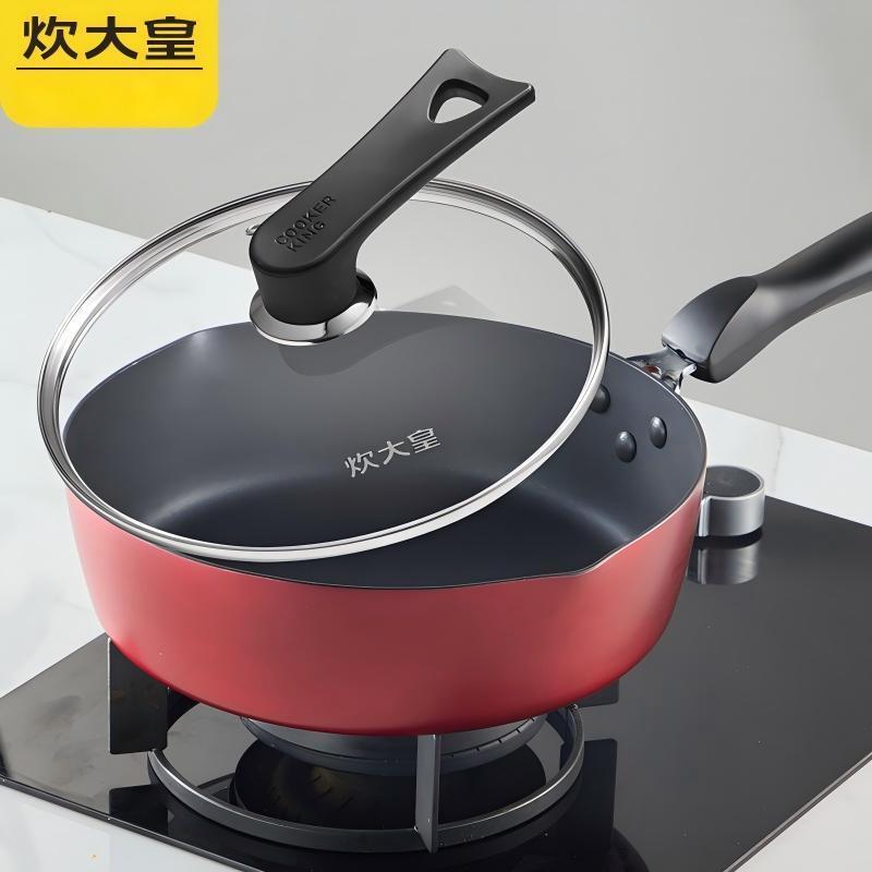 COOKER KING 28CM Non-Stick Deep Frying Pan with Lid