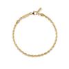 14k Infinite Rope Chain Bracelet