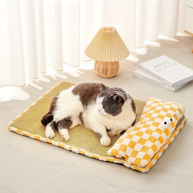 Cat's Nest, Suitable for All Seasons, Dog's Nest, Summer Coolpad, Cat's Sleeper Nest, Cat Bed, Dog Bed, Pet's Nest, Sleeper Nest, Dog Mat Sleeper