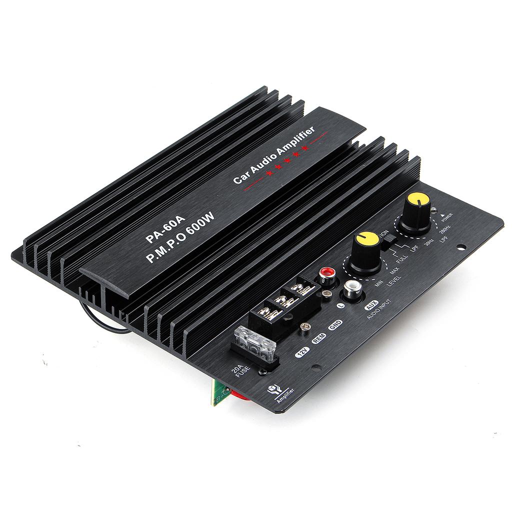 Buy Hcalory 600W 12V Car Audio Amplifier Powerful Bass Speaker Module