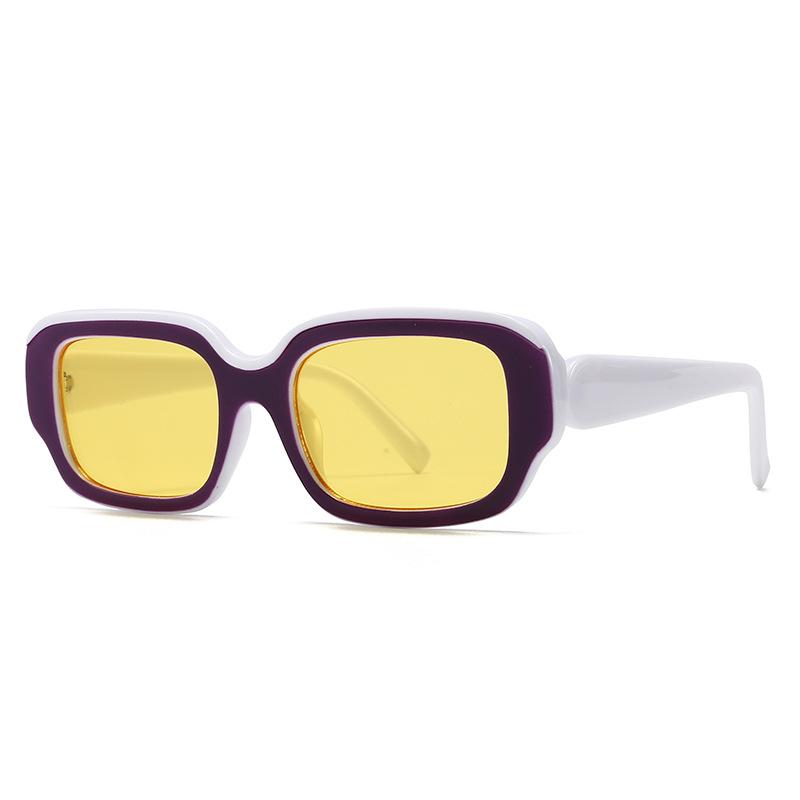 High Quality Stylish Retro Edgy Punk Trendy Travel Friendly Oversized Square Shaped Female For Both Male Sun Glasses