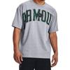 UA OVERSIZE SUMMIT HW SS Steel Light Heather Greenwood SM