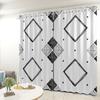 Geometric Curtain Bedroom Living Room Balcony Blackout Curtain Office Hotel Insulation Curtain