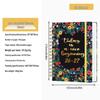 2025 A5 Spiralplaner: Anpassbares Wochennotizbuch