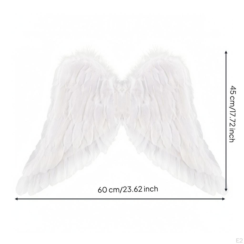 Feathered Angel Costume Plumes | Foldable Design for Easy Storage, plumes, Stage Performances
