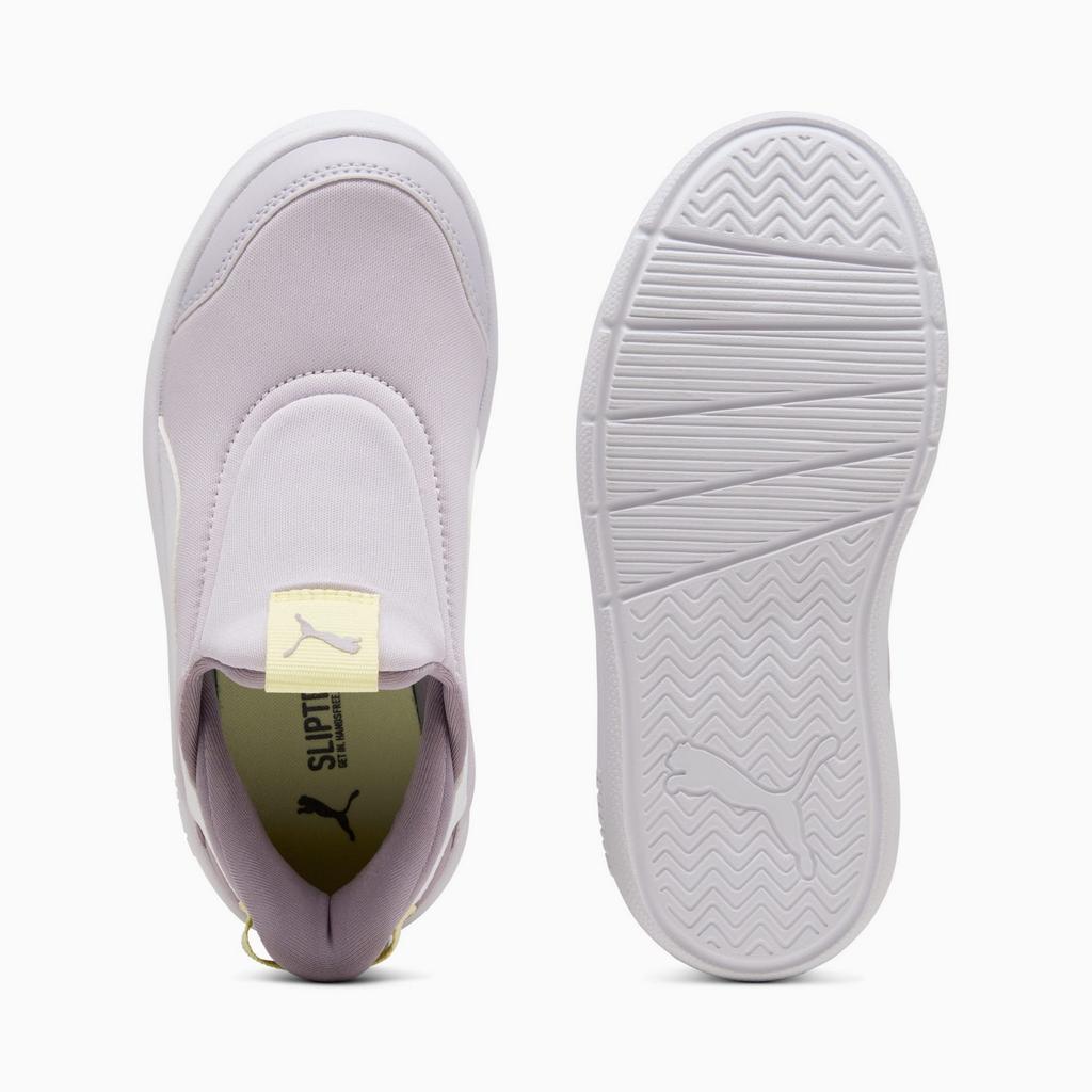 Puma COURTFLEX V3 SLIPTECH PS girls' shoes purple 39973408 r 28