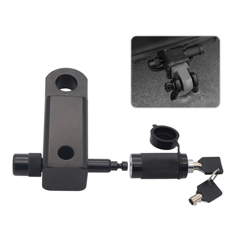 Anti-theft Trailer Hitch Pin Lock Receiver Coupler for Latch Tow Bar Tongue Automobile Electric 4x4 Caravan 4WD Accessor
