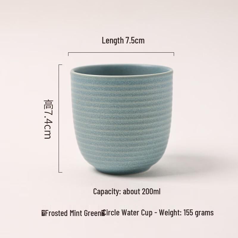 OLOEY Japanese Style Matte Ceramic Cups