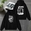 Rock bandThe Exploited Double Sided printed Winter Hoodie Unisex hip hop punk streetwear Men women vintage Fleece Sweatshirt