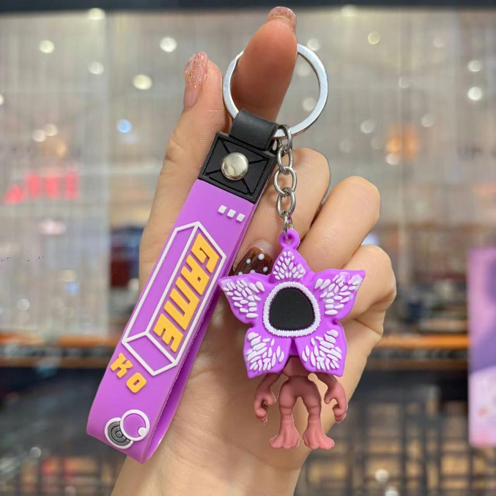 Stranger Keychains Backpack Decorations Party Gifts Back to School Season Friends Accessory Parts Xmas Model Doll Toy Fans Gift