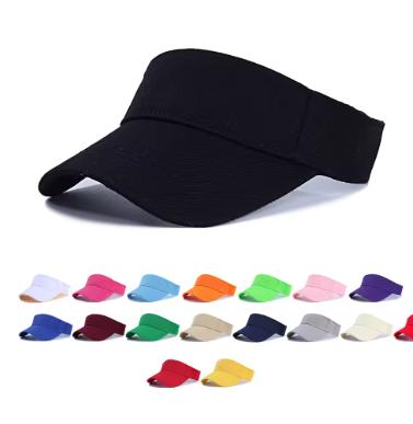 Men Women Adjustable Tennis Caps Sport Headband Classic Sun Sports Visor Hat Running Caps Tennis Beach Hat Outdoor Sports Hat