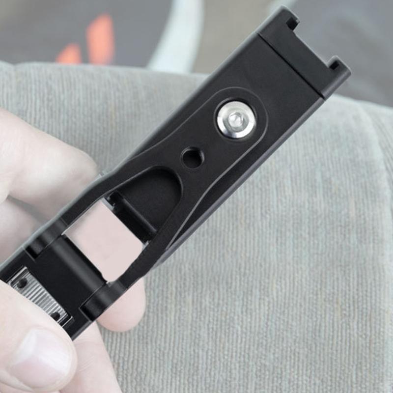 Universal Aluminum Phone Mount Double Cold Shoe Adapter 360 Rotate Design for Video Photography & Video Recording