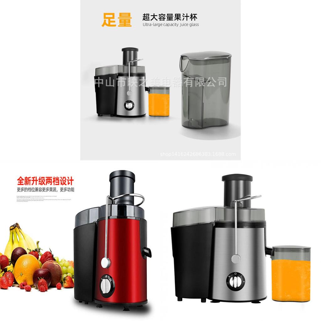 Modern Stainless Steel Juicer With Fast Juice Extraction For Home Use