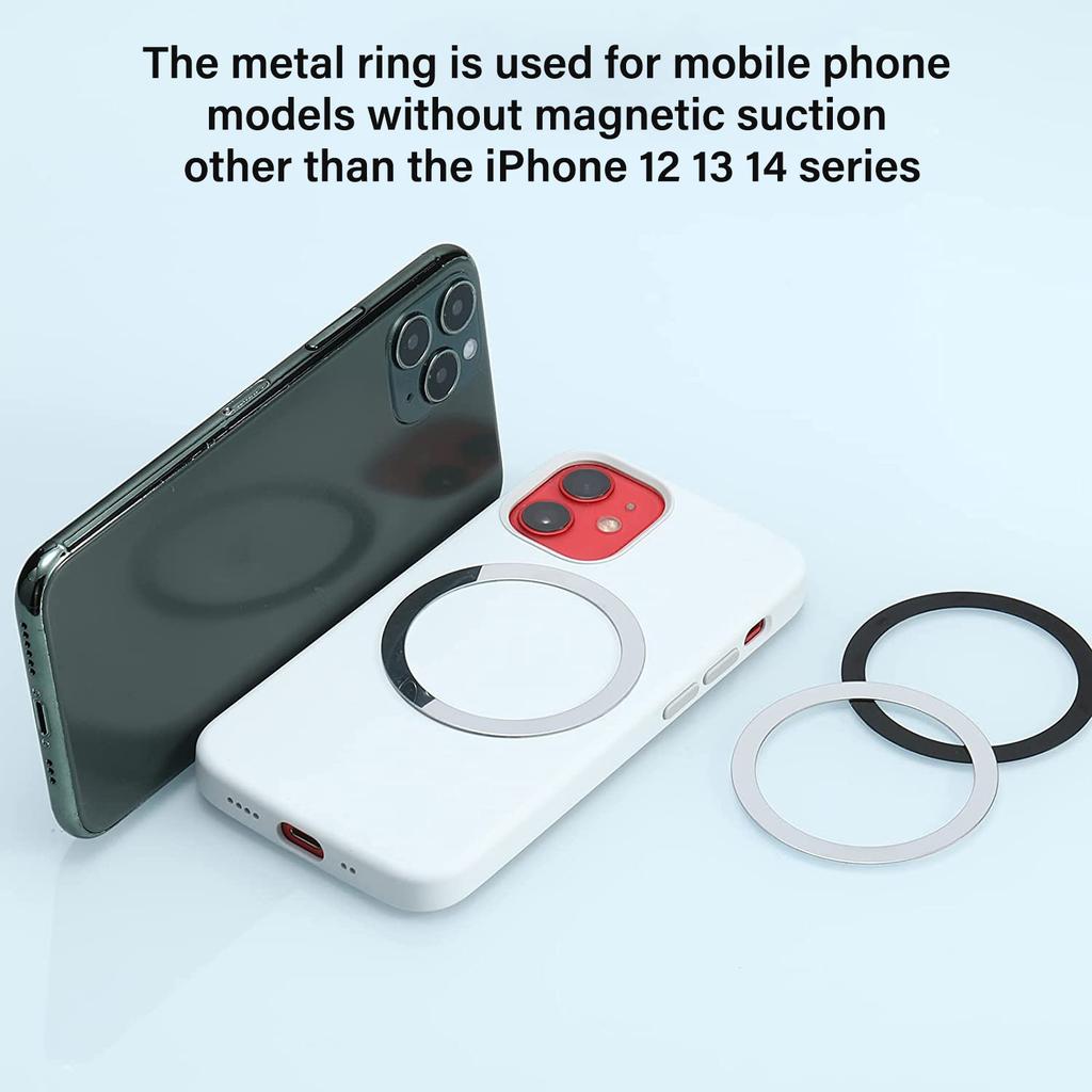 Magnetic Ring Wall Holder For iPhone 14 13 Magnet Wall Mobile Phone Holder Magnetic Car Phone Stand Powerful Magnet Car Mount