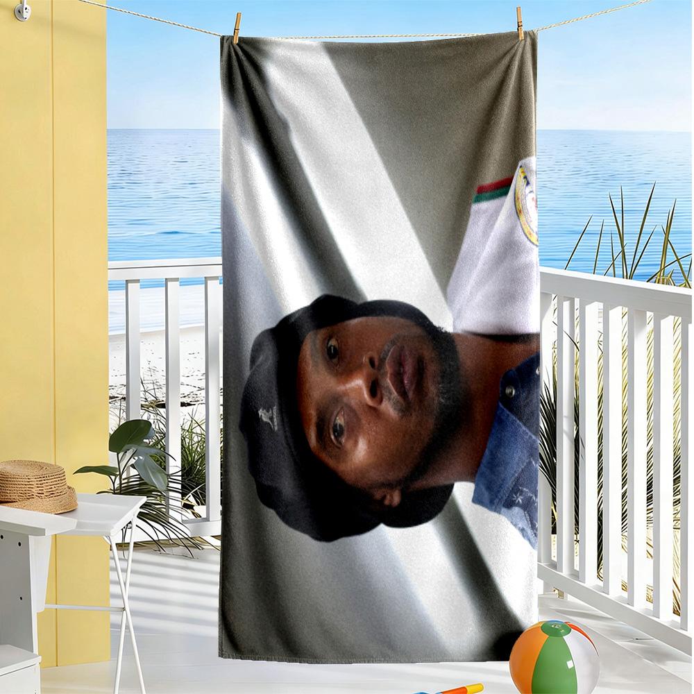 Passion Football Celebration Beach Towel Quick-Dry Soft Microfiber Comfortable Lightweight
