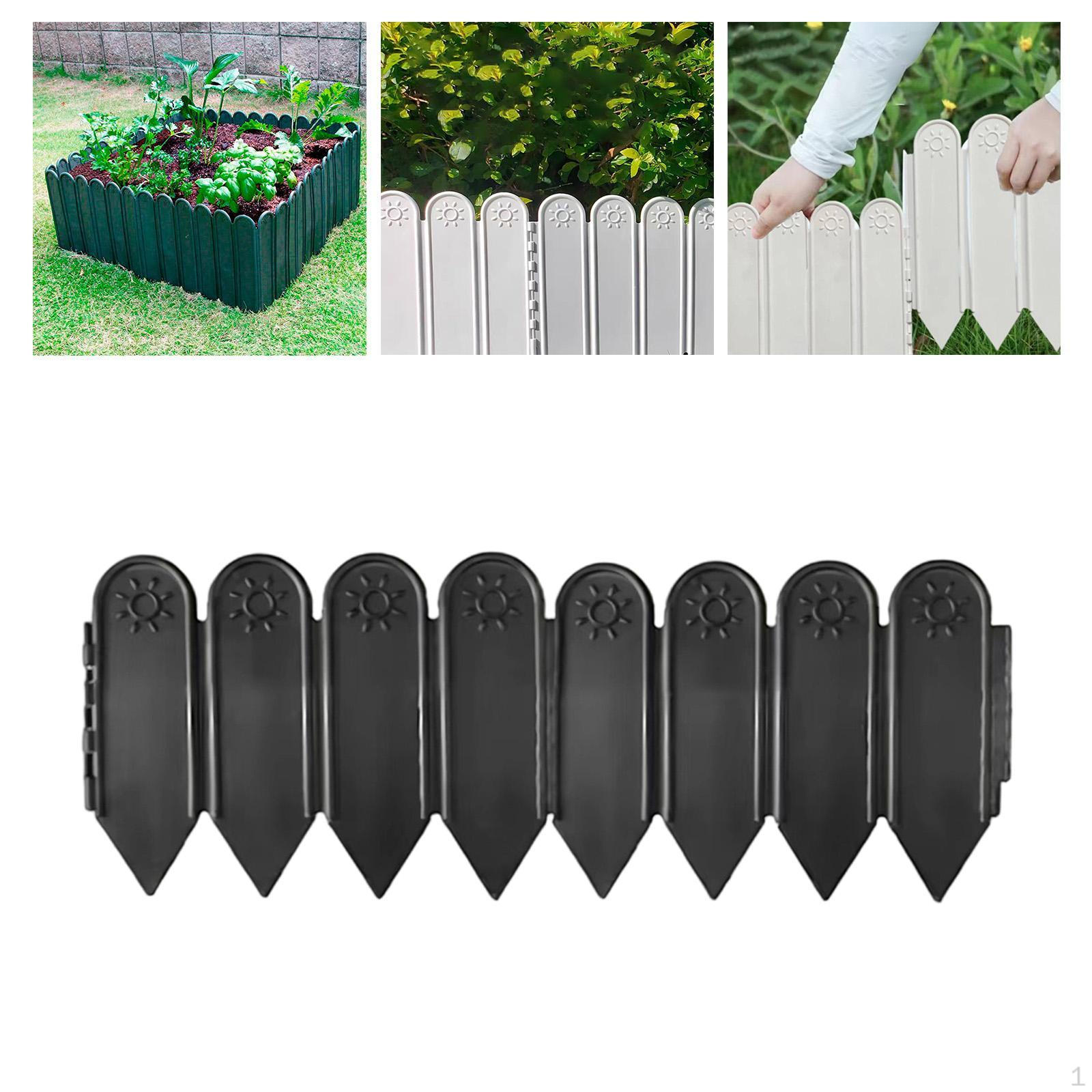 

Decorative Fence Flower Bed Fencing for Tree Outdoor коричневий