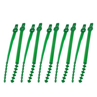 Verstellbare Stützbänder 10 Stück Gartenbaum-Bindebänder Flexibel und wiederverwendbar Perfekt für verschiedene Gartenanwendungen