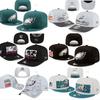 Eagles Super Bowl Cap Adjustable Embroidered Duckbill Cap League Football Cap Flat Brim Baseball Cap