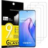 [3 Pieces] Transparent Tempered Glass for OPPO Reno 8 Pro 5G