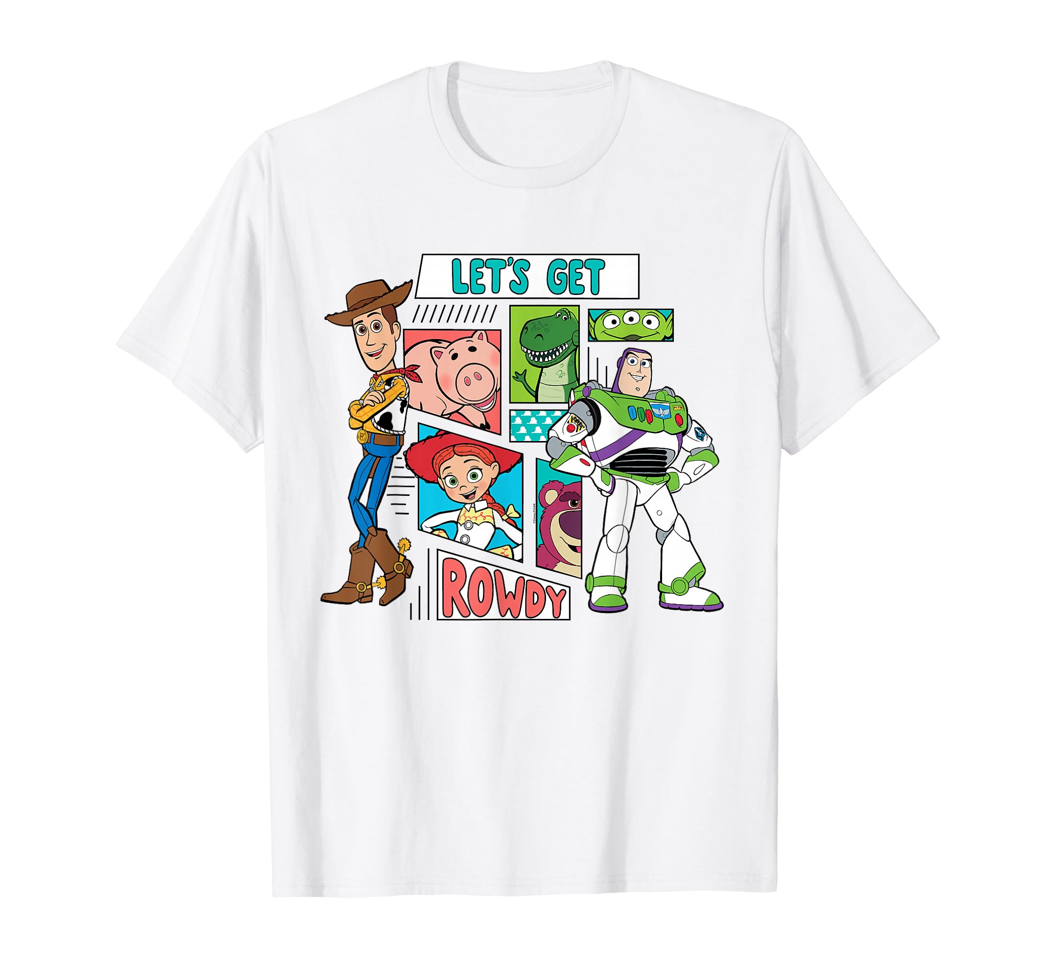 

Disney Pixar Toy Story 30th Anniversary Let s Get Rowdy T-Shirt